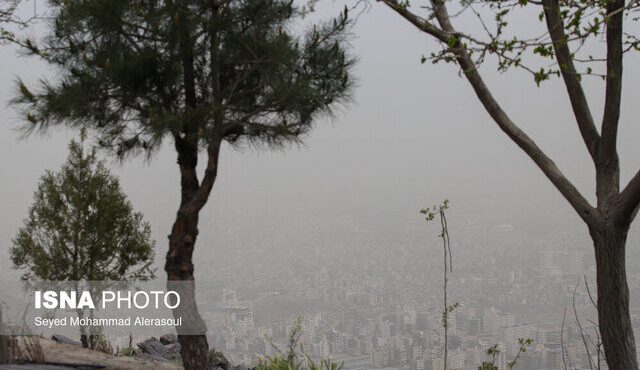 تهران در معرض گرد و خاک