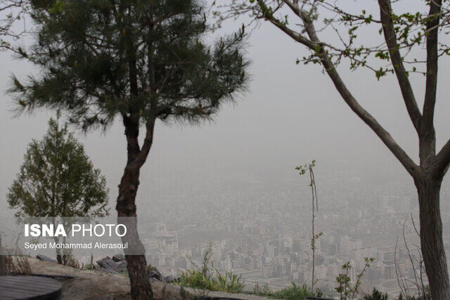 تهران در معرض گرد و خاک