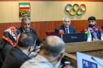نشست خبری محمد جلود، رییس فدراسیون جهانی وزنه برداری