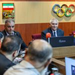 نشست خبری محمد جلود، رییس فدراسیون جهانی وزنه برداری