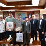 تجلیل از قهرمانان والیبال جهان در دانشگاه تبریز