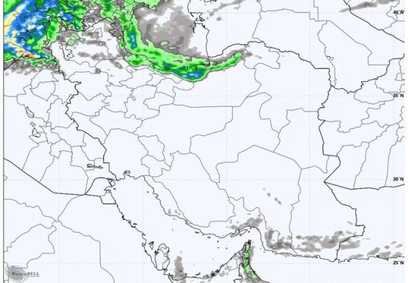 بارش شدید باران و طوفان گردوخاک در ۷ استان کشور