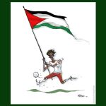 واکنش کارتونیست برزیلی به حضور یامال در فینال جام جهانی با پرچم فلسطین
